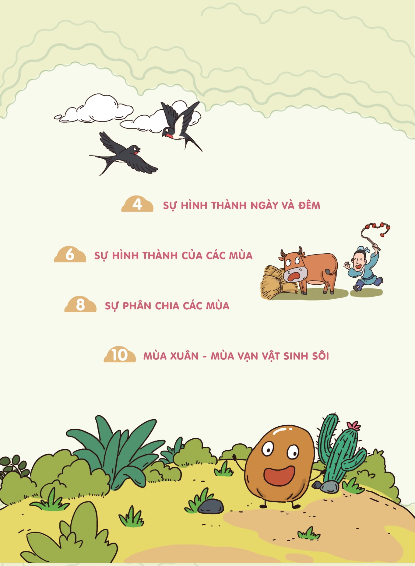 bách khoa thư về các hiện tượng tự nhiên - sự thay đổi của bốn mùa