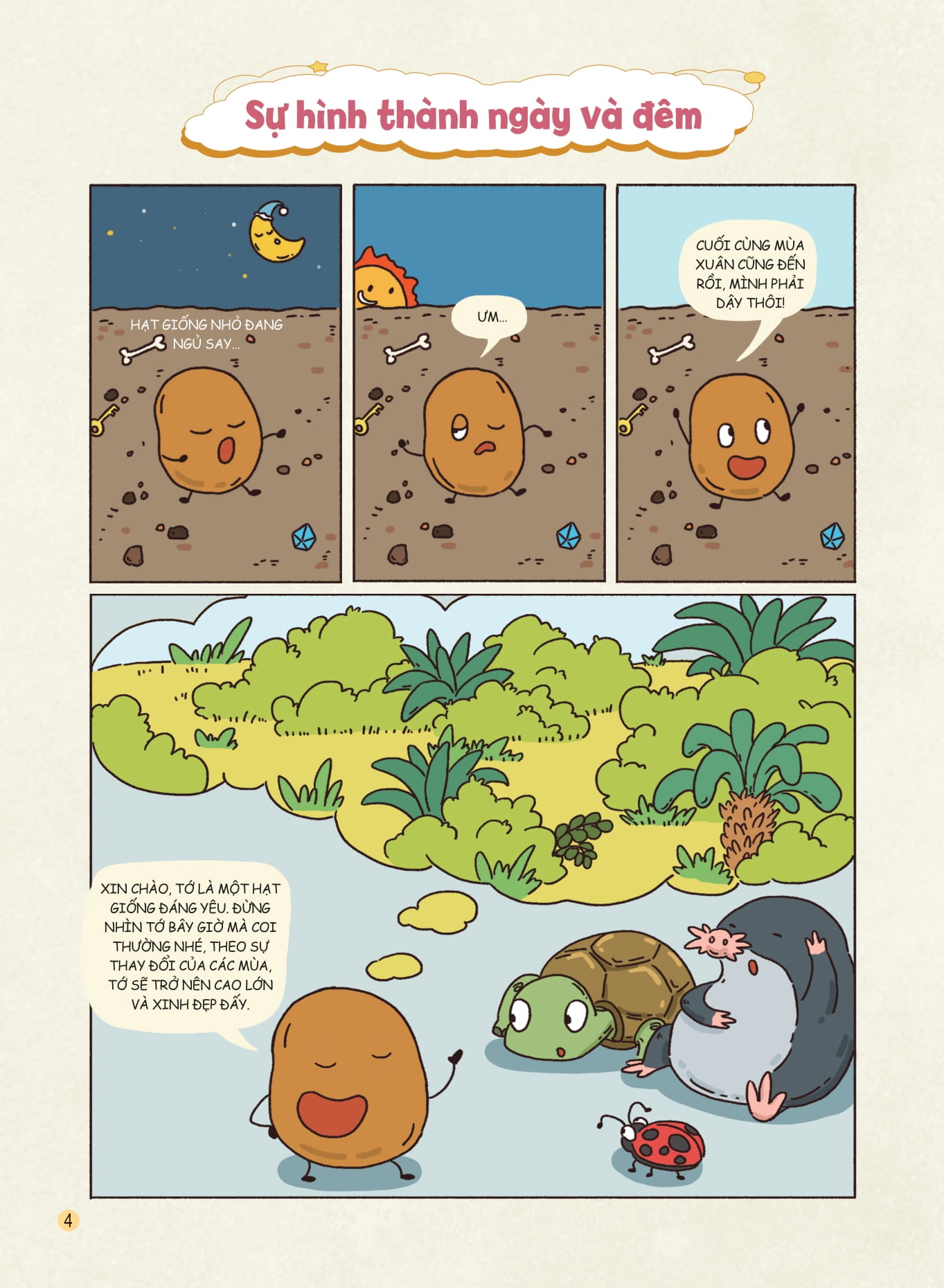 bách khoa thư về các hiện tượng tự nhiên - sự thay đổi của bốn mùa