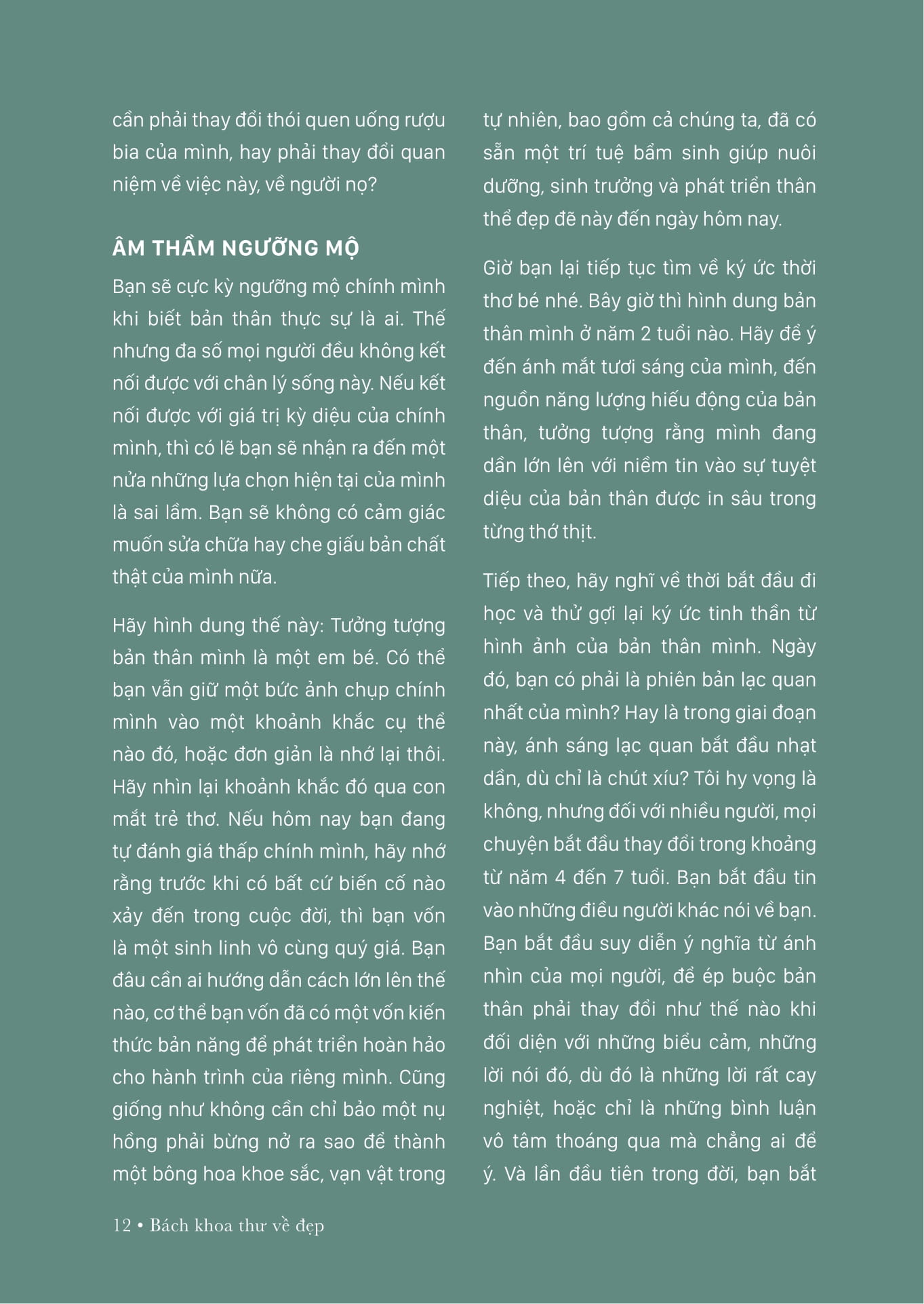 bách khoa thư về đẹp - 45 liệu pháp nuôi dưỡng vẻ đẹp toàn diện