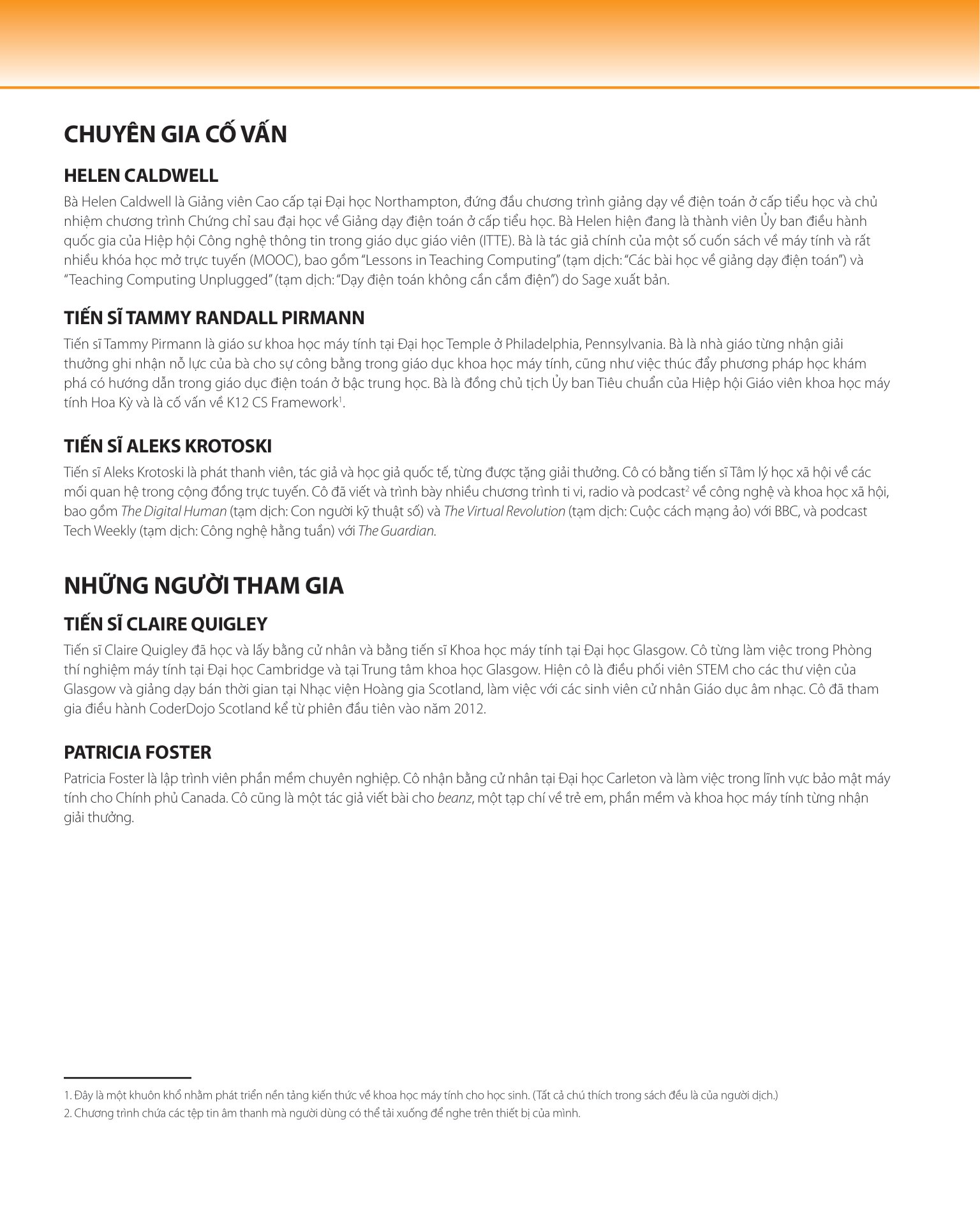 bách khoa thư về phát triển kỹ năng - khoa học máy tính