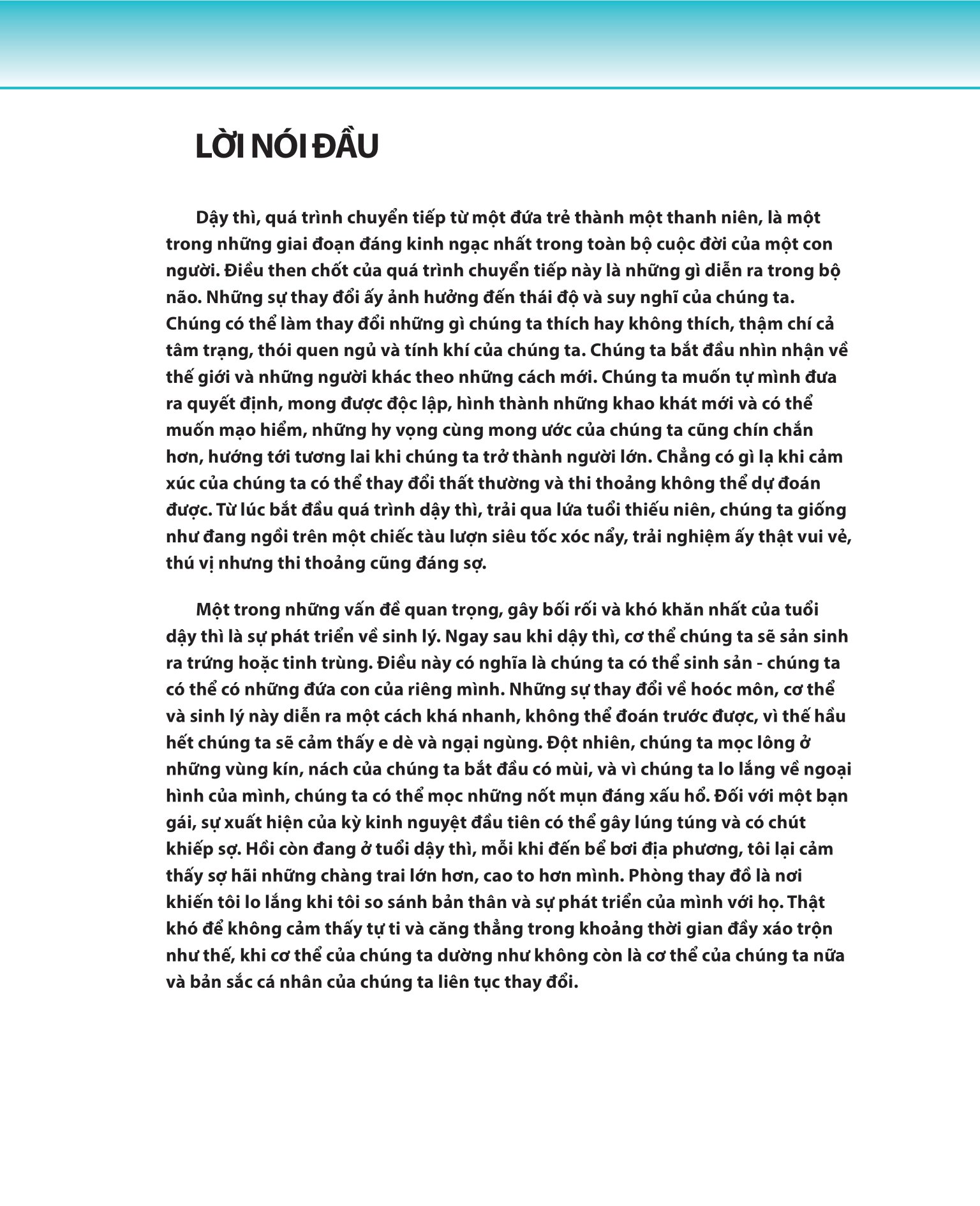 bách khoa thư về phát triển kỹ năng - tuổi dậy thì