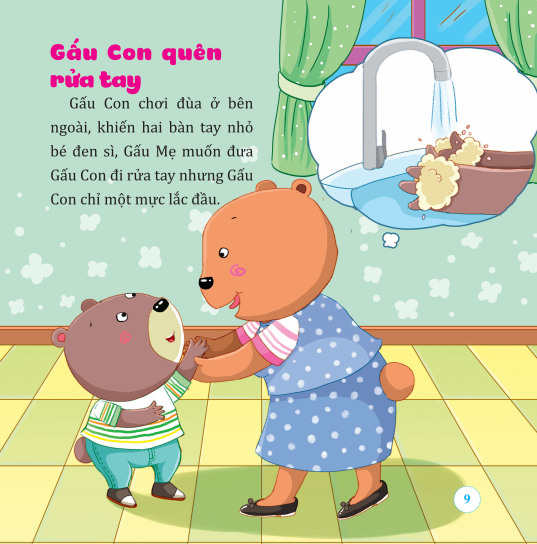 bách khoa toàn thư cho bé - rèn luyện kỹ năng về thói quen