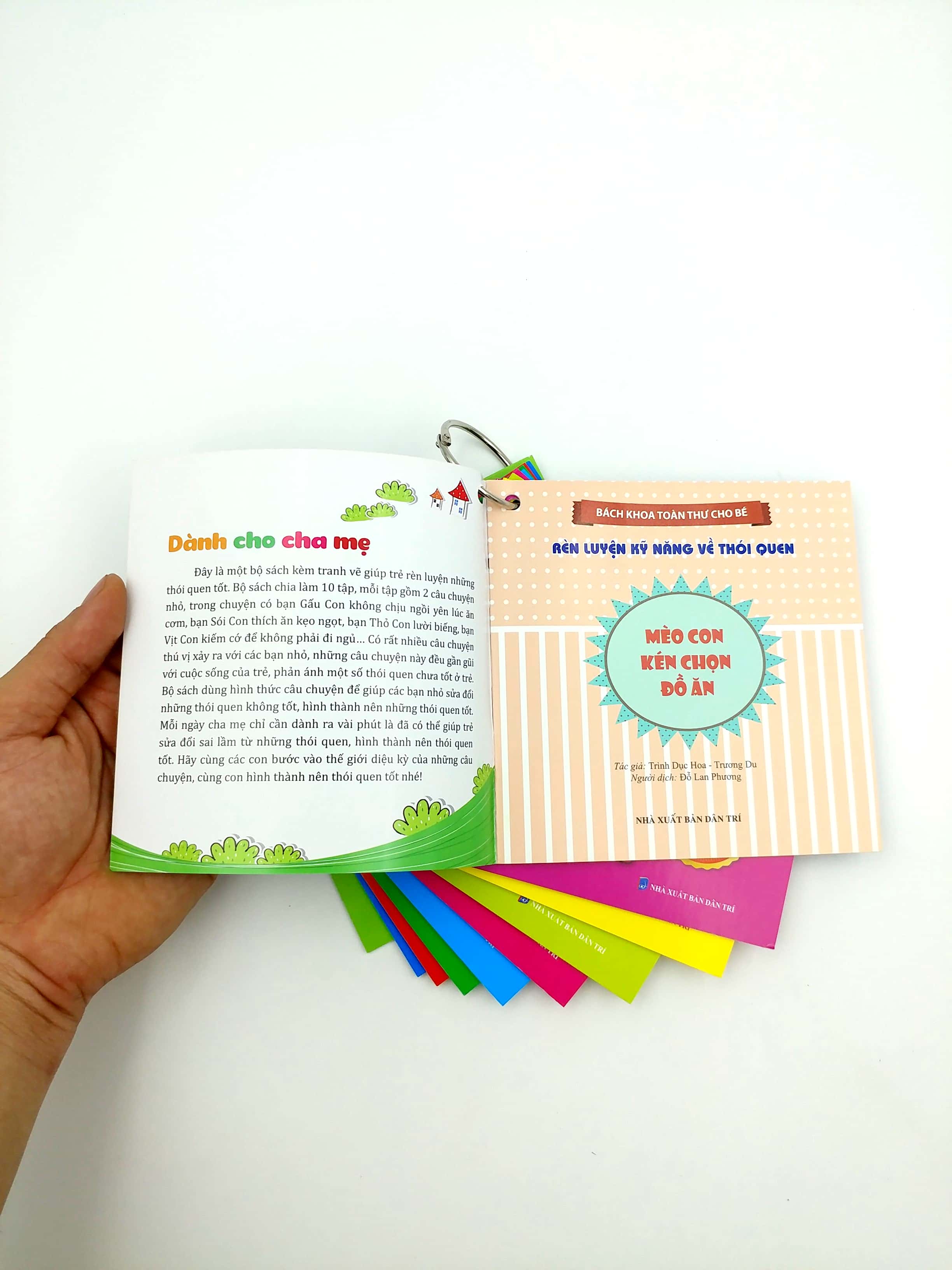 bách khoa toàn thư cho bé - rèn luyện kỹ năng về thói quen