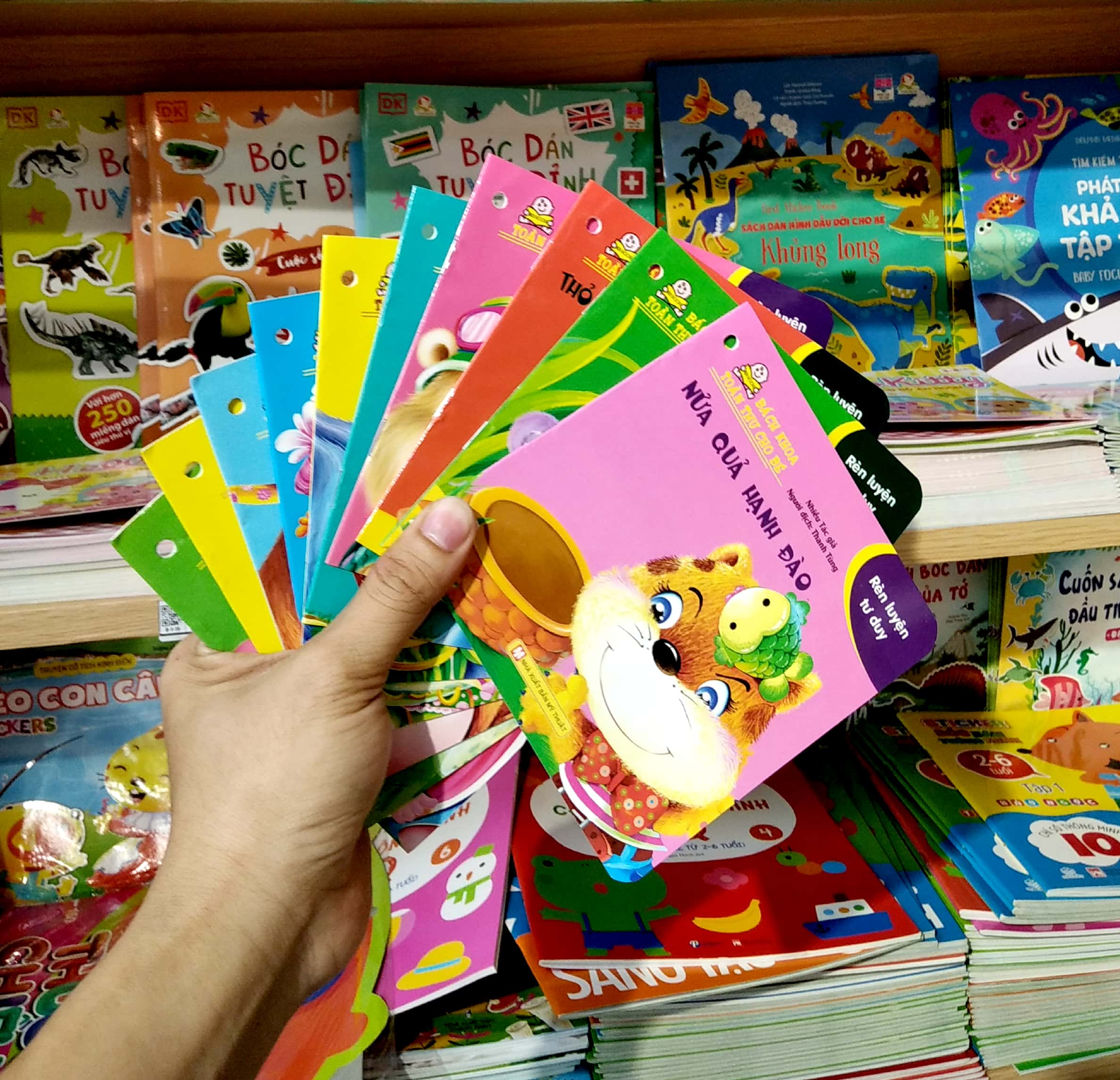 bách khoa toàn thư cho bé - rèn luyện tư duy (bộ 10 cuốn)