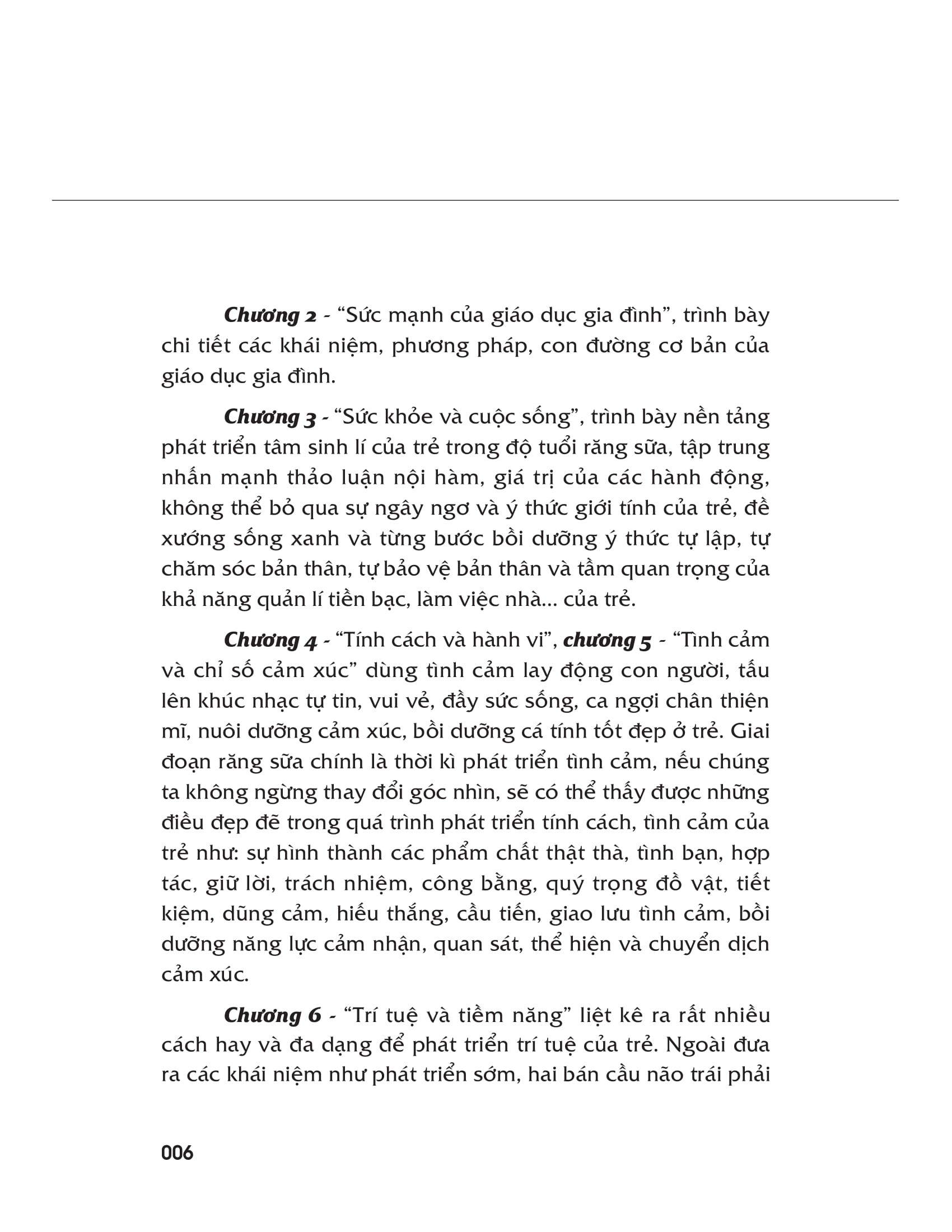 bách khoa toàn thư giáo dục và phát triển - tâm lý tính cách trẻ 0-6 tuổi