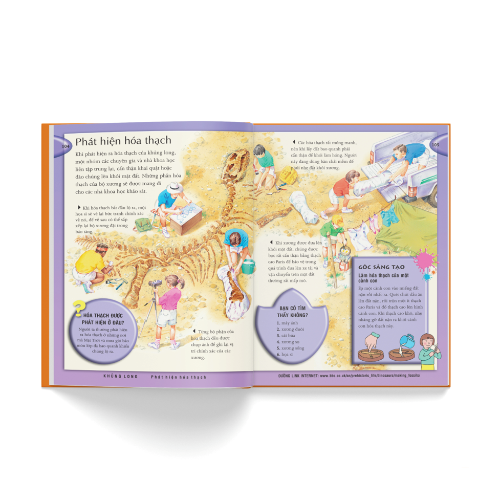 bách khoa tri thức cho trẻ em - khám phá và sáng tạo