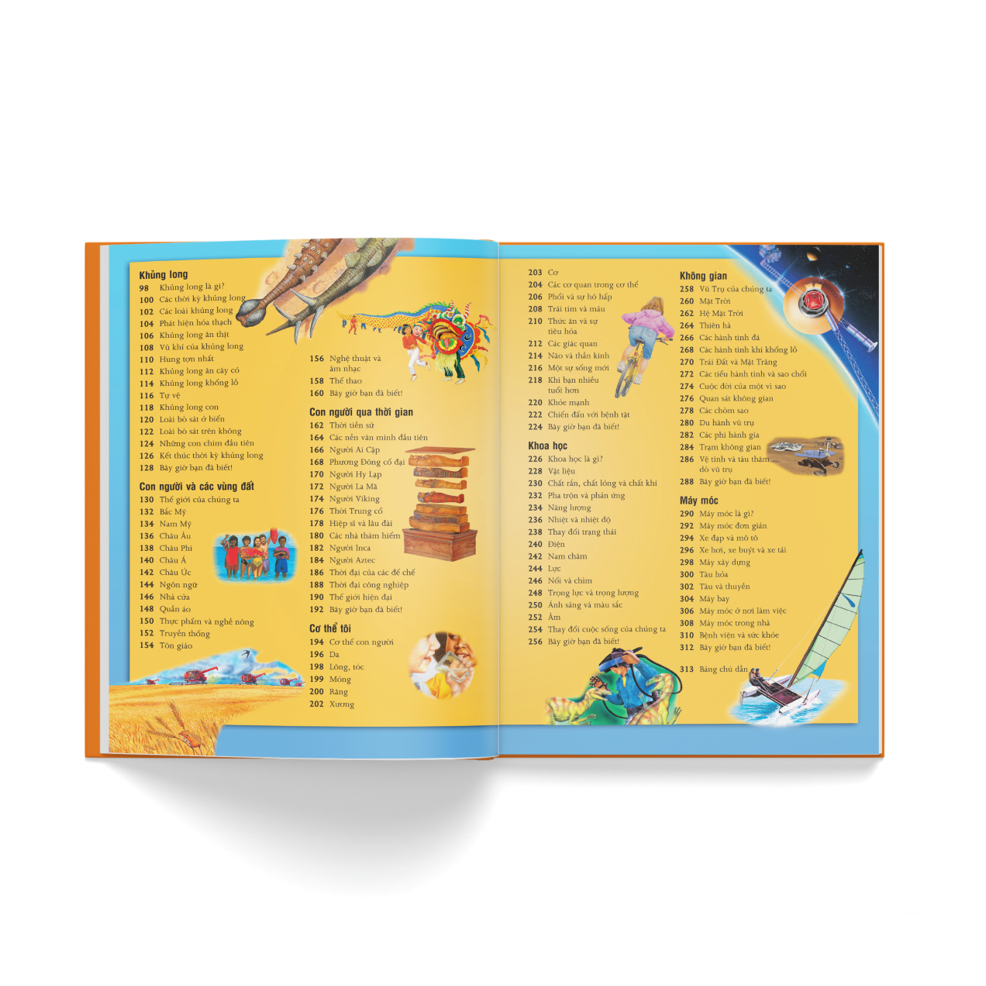 bách khoa tri thức cho trẻ em - khám phá và sáng tạo