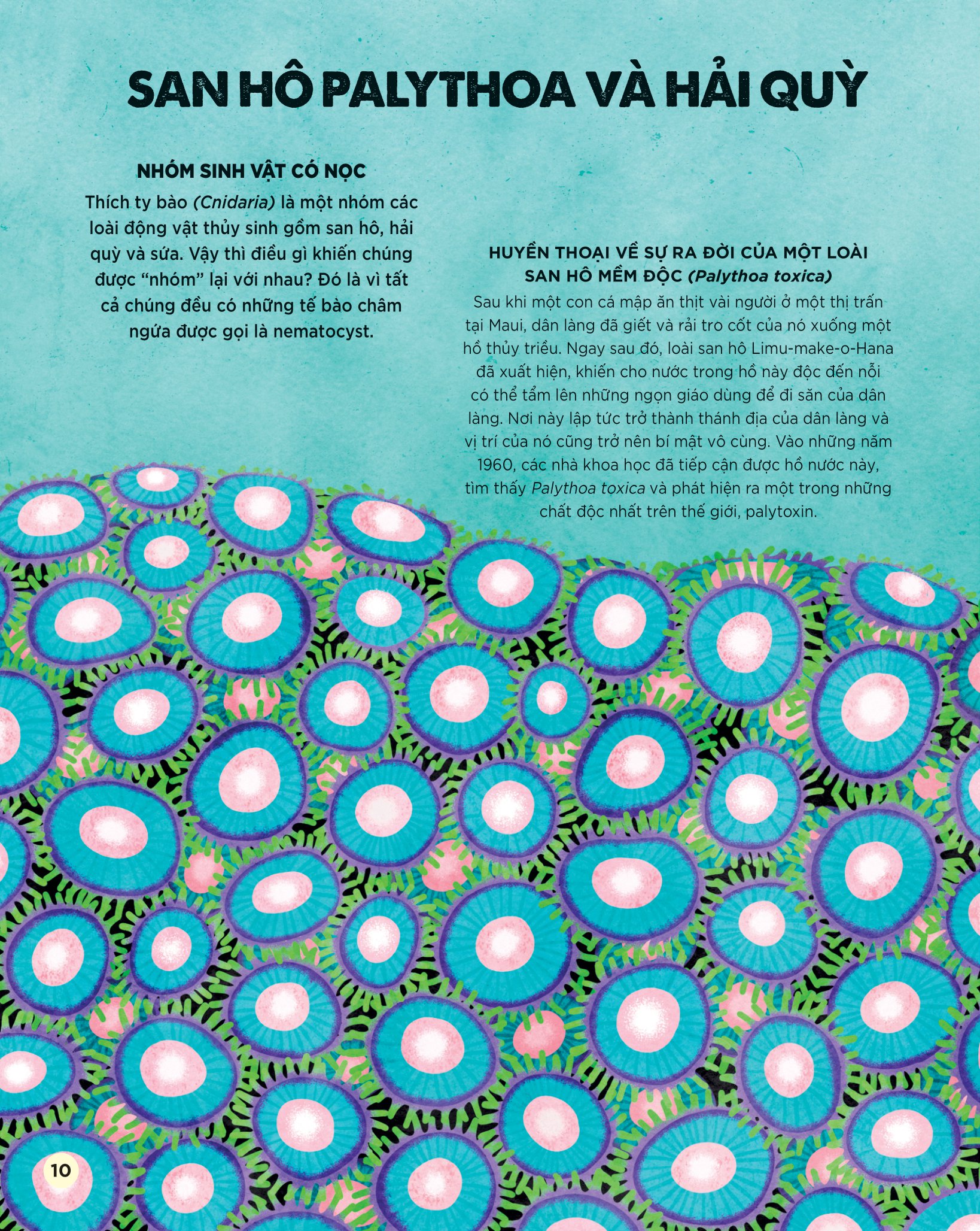 bách khoa tri thức dành cho trẻ em - các sinh vật cực độc trên trái đất