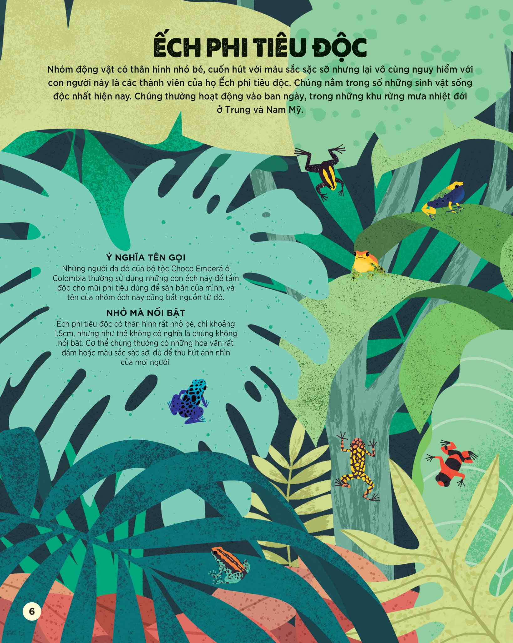 bách khoa tri thức dành cho trẻ em - các sinh vật cực độc trên trái đất