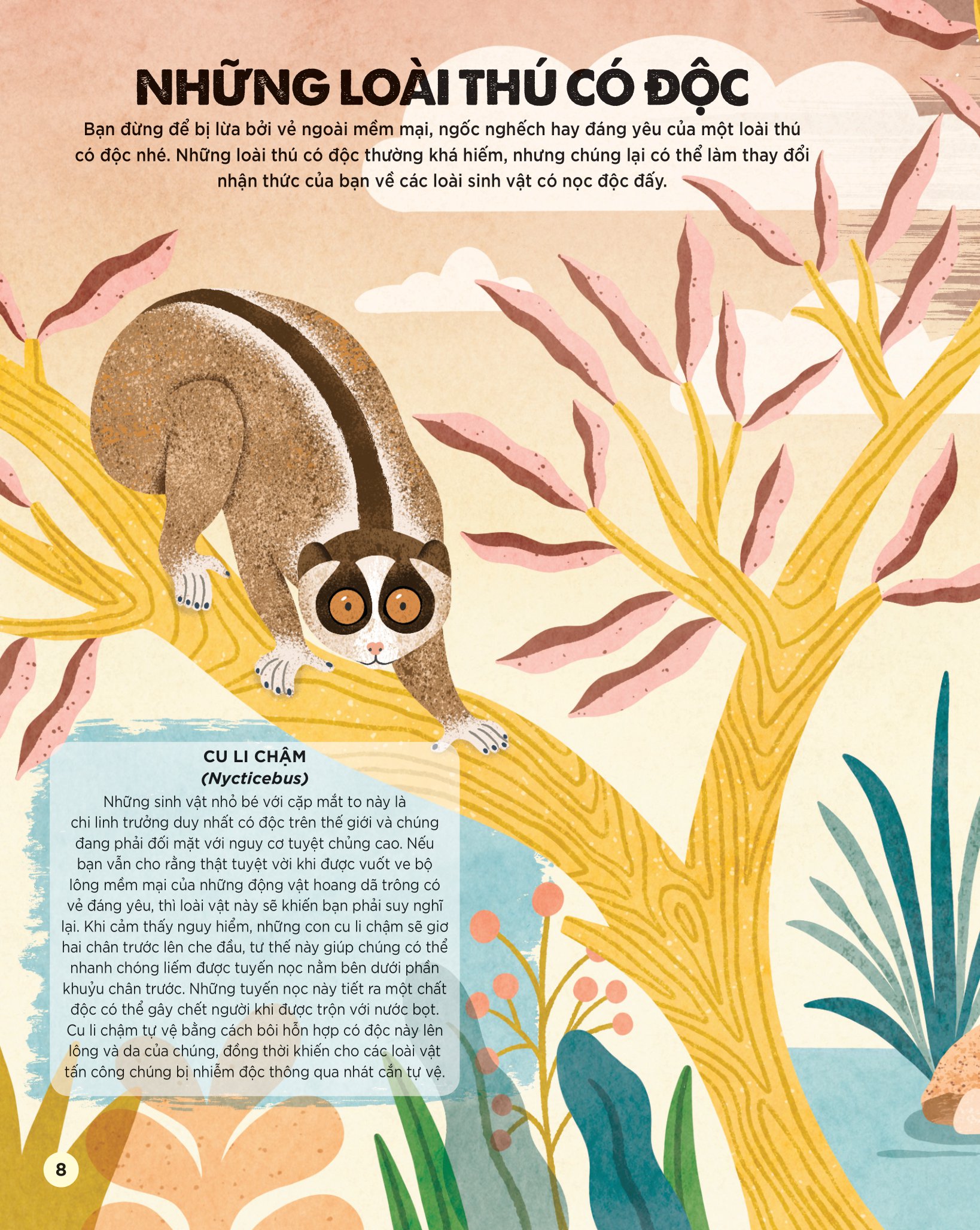 bách khoa tri thức dành cho trẻ em - các sinh vật cực độc trên trái đất