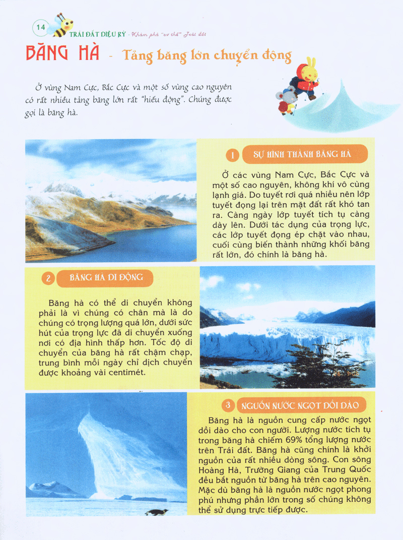 bách khoa tri thức đầu đời cho trẻ em -trái đất diệu kỳ - khám phá “cơ thể” trái đất