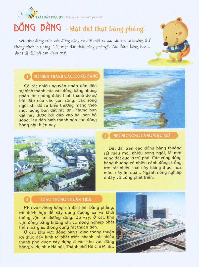 bách khoa tri thức đầu đời cho trẻ em -trái đất diệu kỳ - khám phá “cơ thể” trái đất