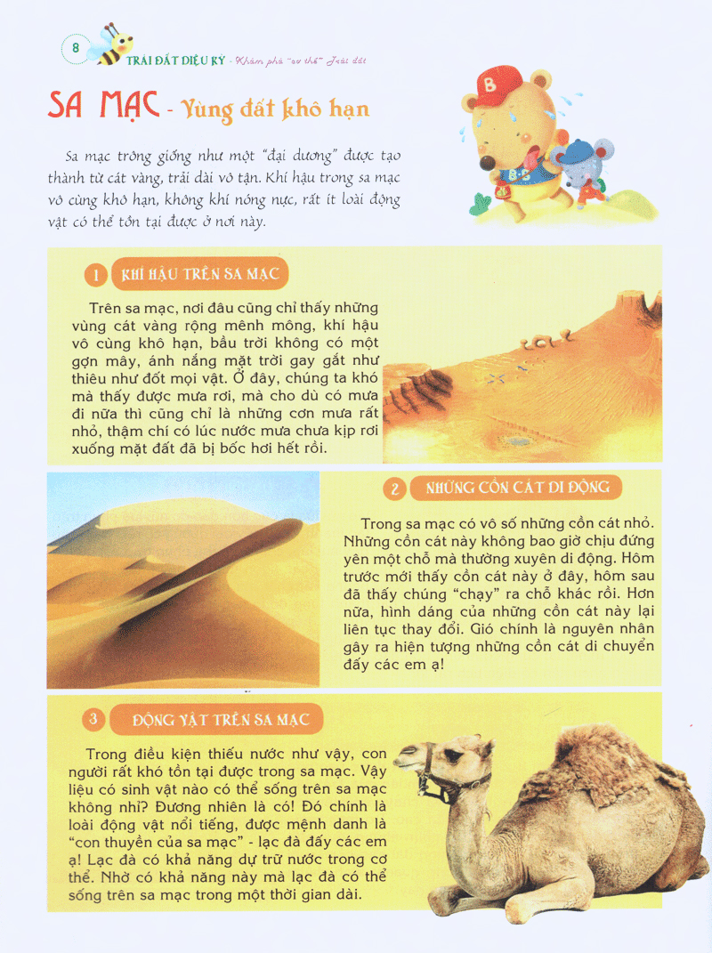 bách khoa tri thức đầu đời cho trẻ em -trái đất diệu kỳ - khám phá “cơ thể” trái đất