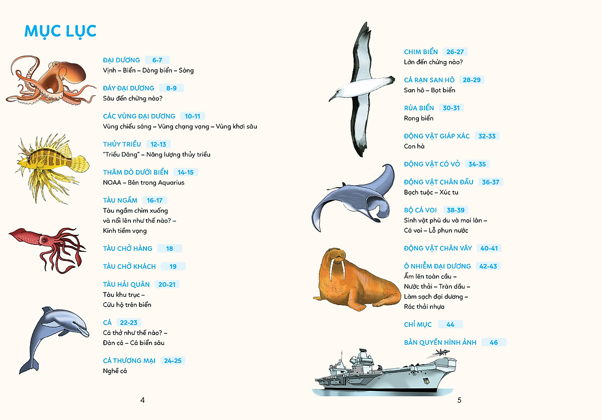 bách khoa tri thức - khám phá đại dương