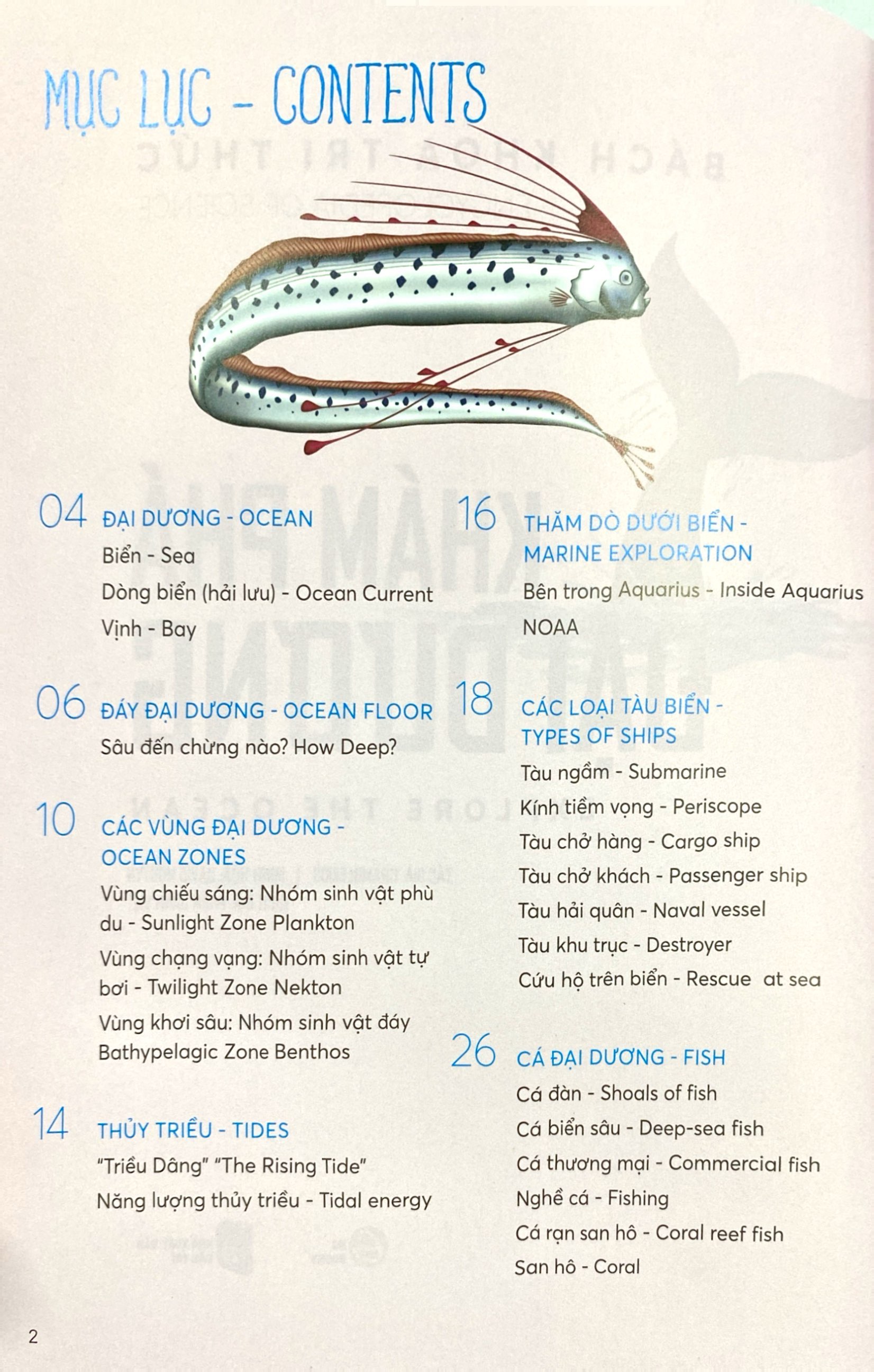 bách khoa tri thức - khám phá đại dương - explore the ocean (song ngữ)