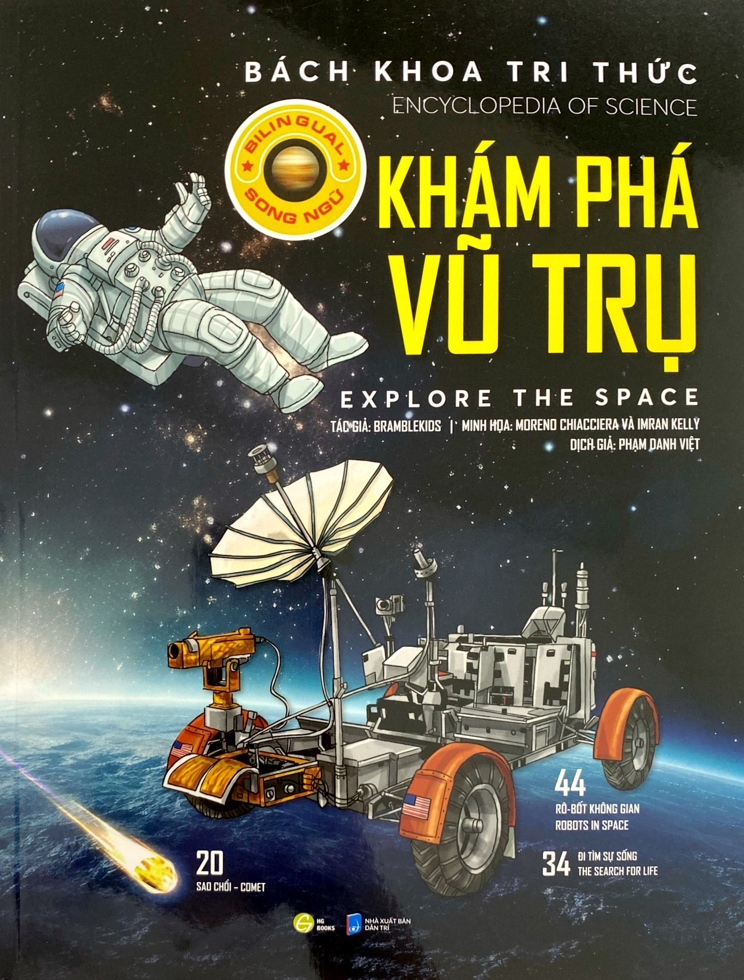 bách khoa tri thức - khám phá vũ trụ - explore the space (song ngữ)