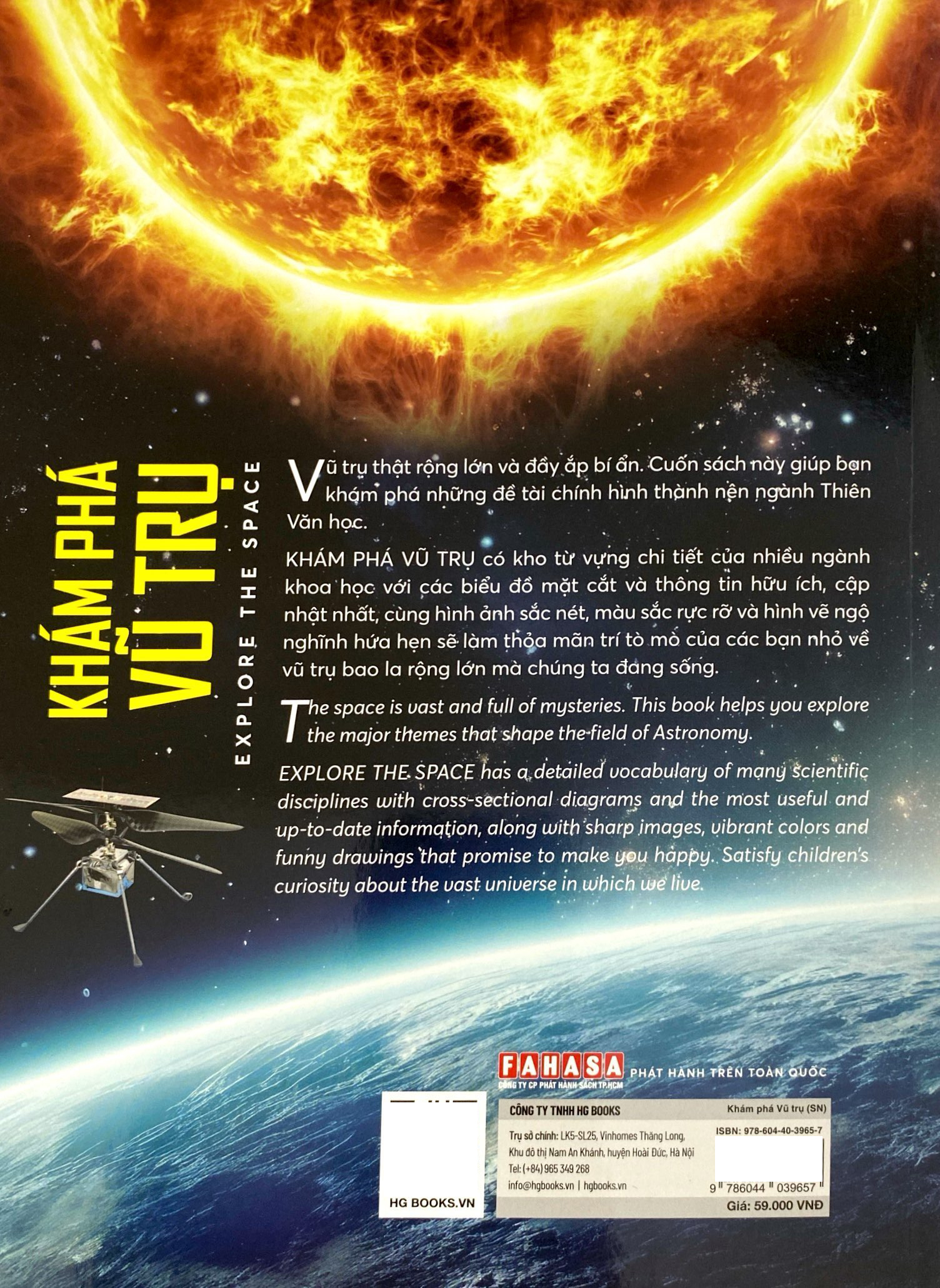 bách khoa tri thức - khám phá vũ trụ - explore the space (song ngữ)