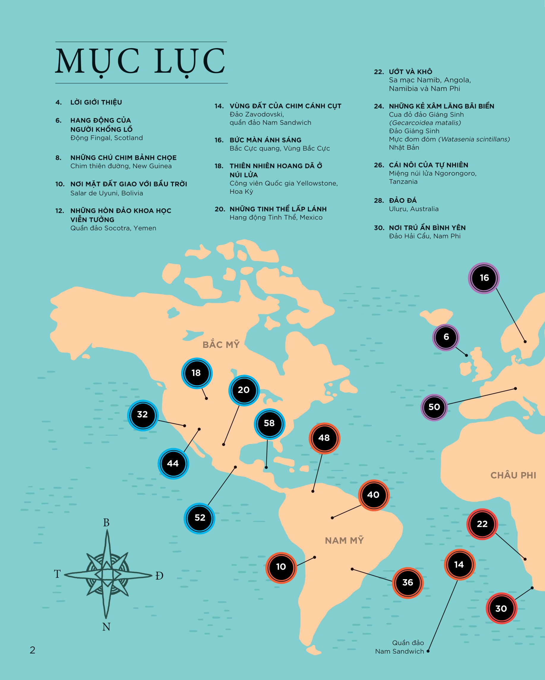 bách khoa tri thức về các kỳ quan thế giới - kỳ quan tự nhiên