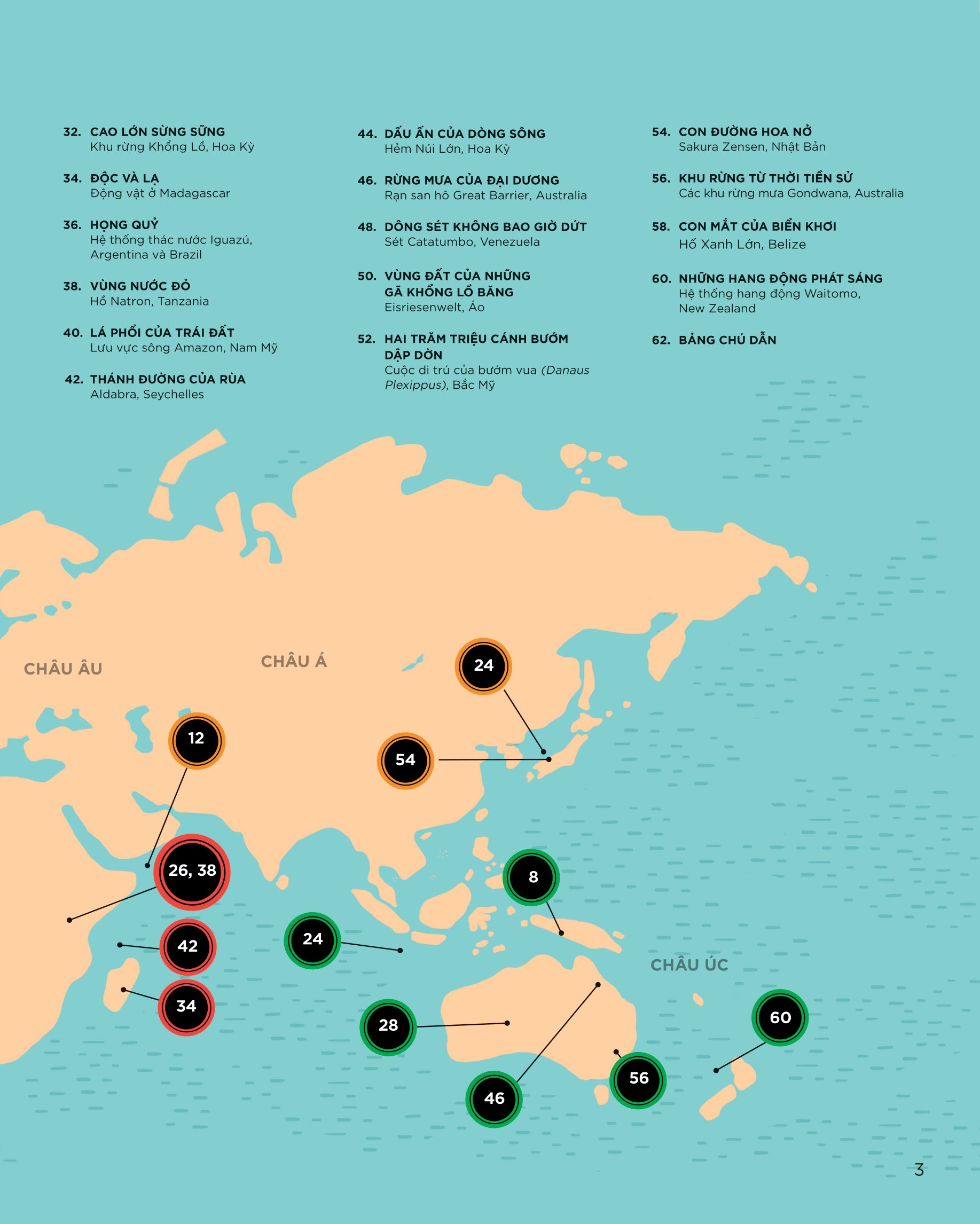 bách khoa tri thức về các kỳ quan thế giới - kỳ quan tự nhiên