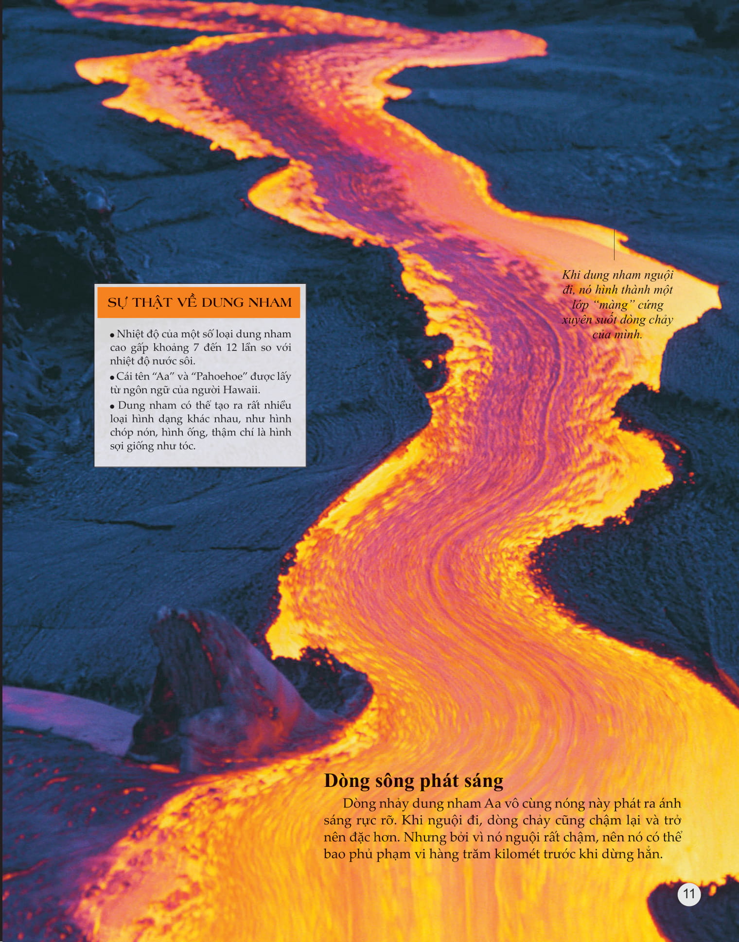 bách khoa tri thức về khám phá thế giới cho trẻ em - volcano - núi lửa