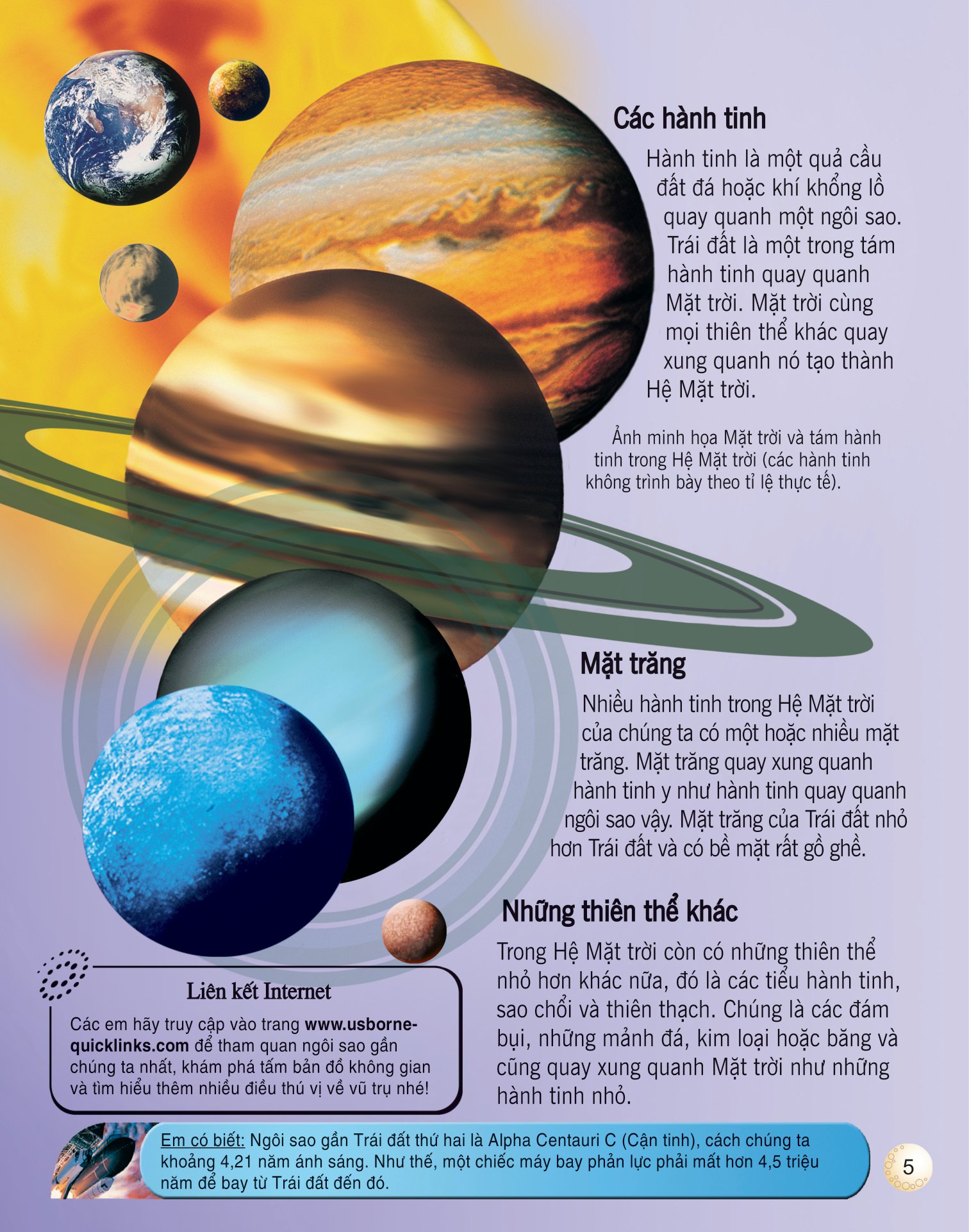 bách khoa tri thức về khám phá thế giới cho trẻ em - vũ trụ (tái bản 2018)