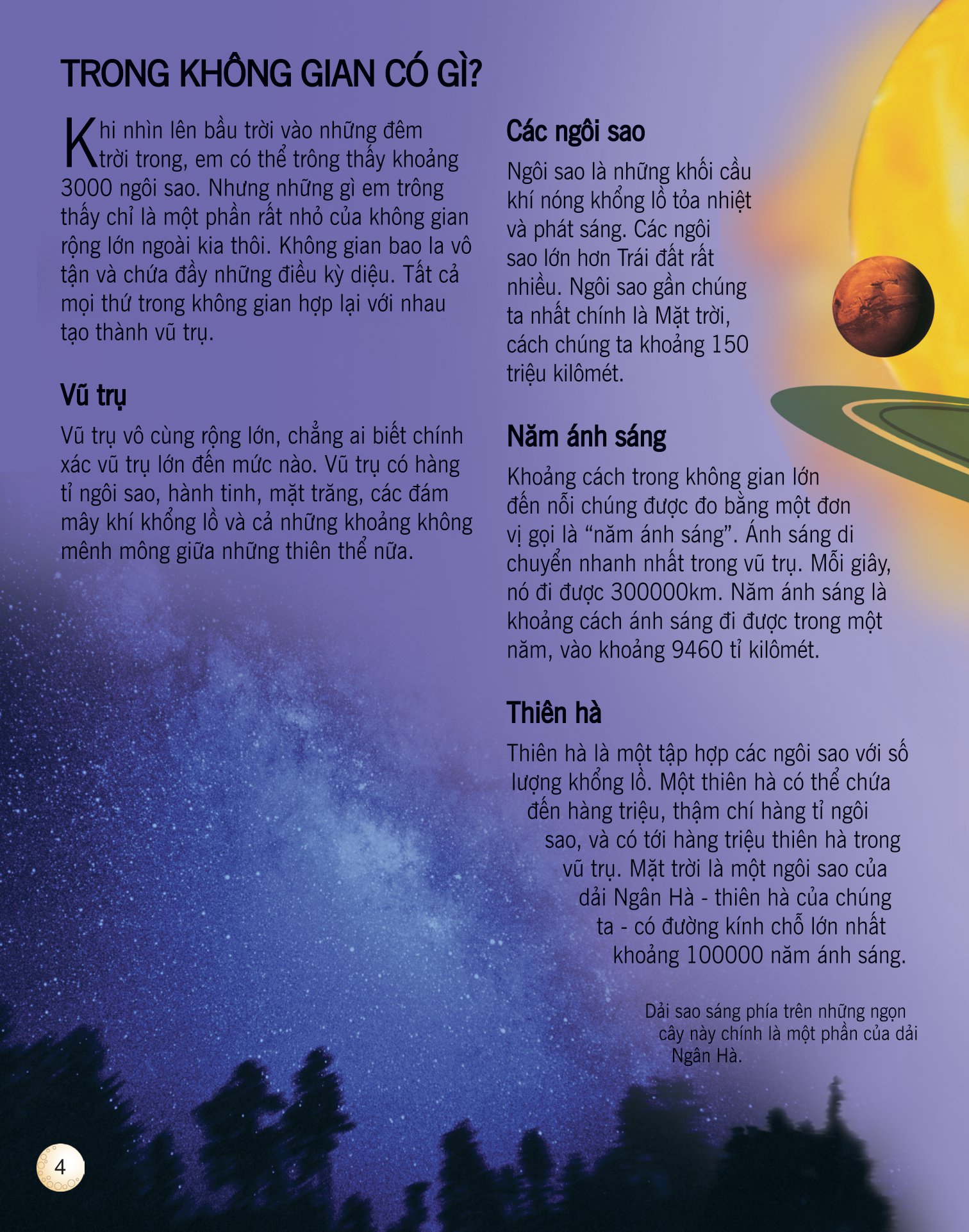 bách khoa tri thức về khám phá thế giới cho trẻ em - vũ trụ (tái bản 2018)