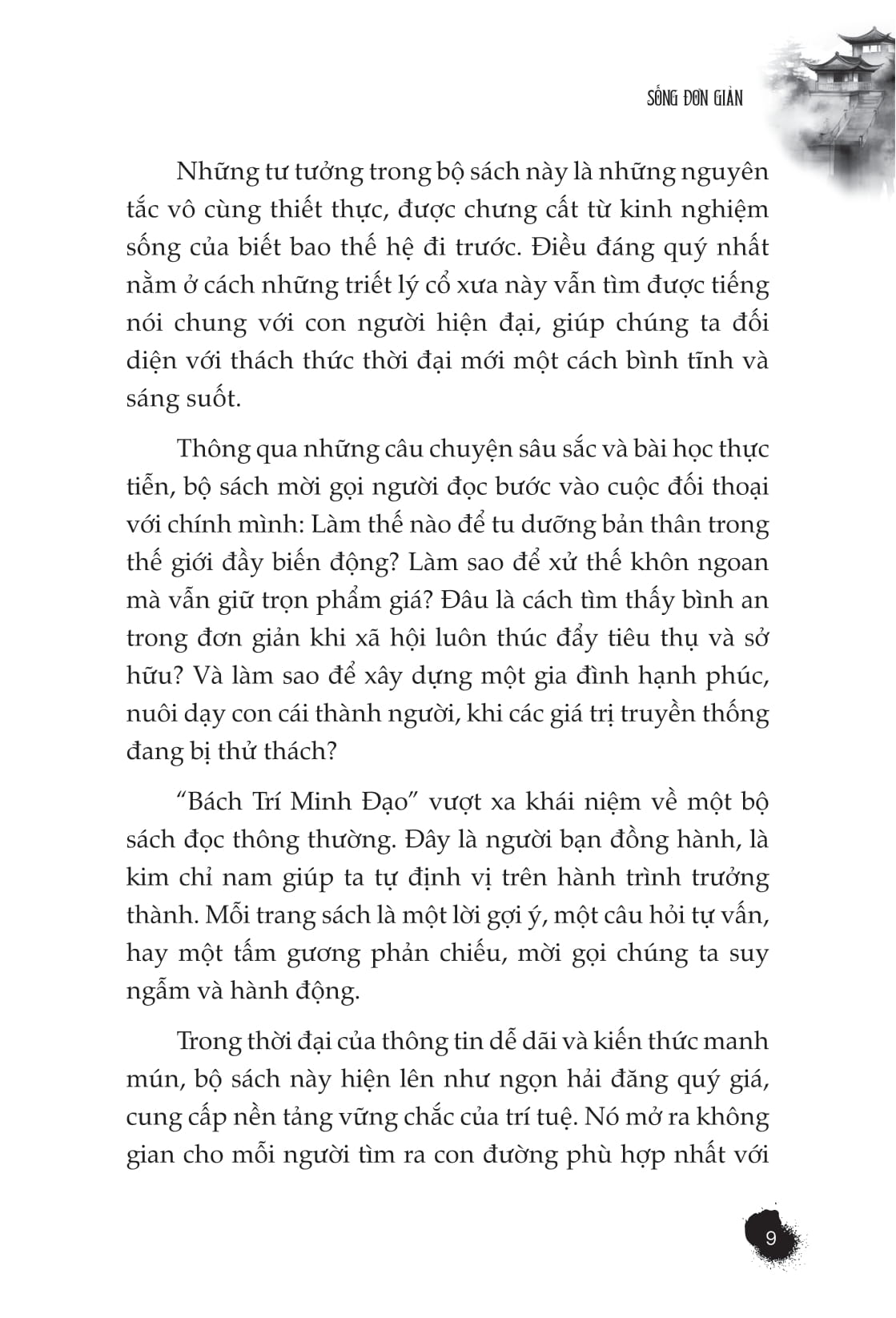 Bach Tri Minh Dao - Song Don Gian - Coi Nguon Cua Tam An