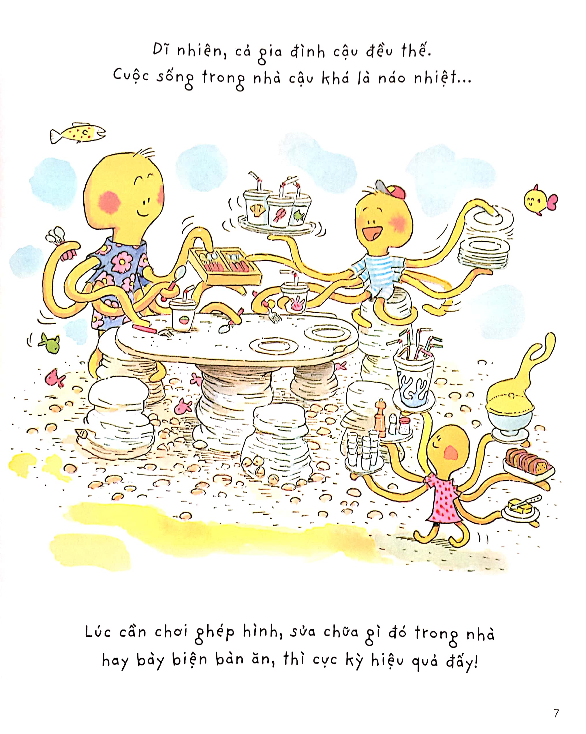 bạch tuộc bé bão