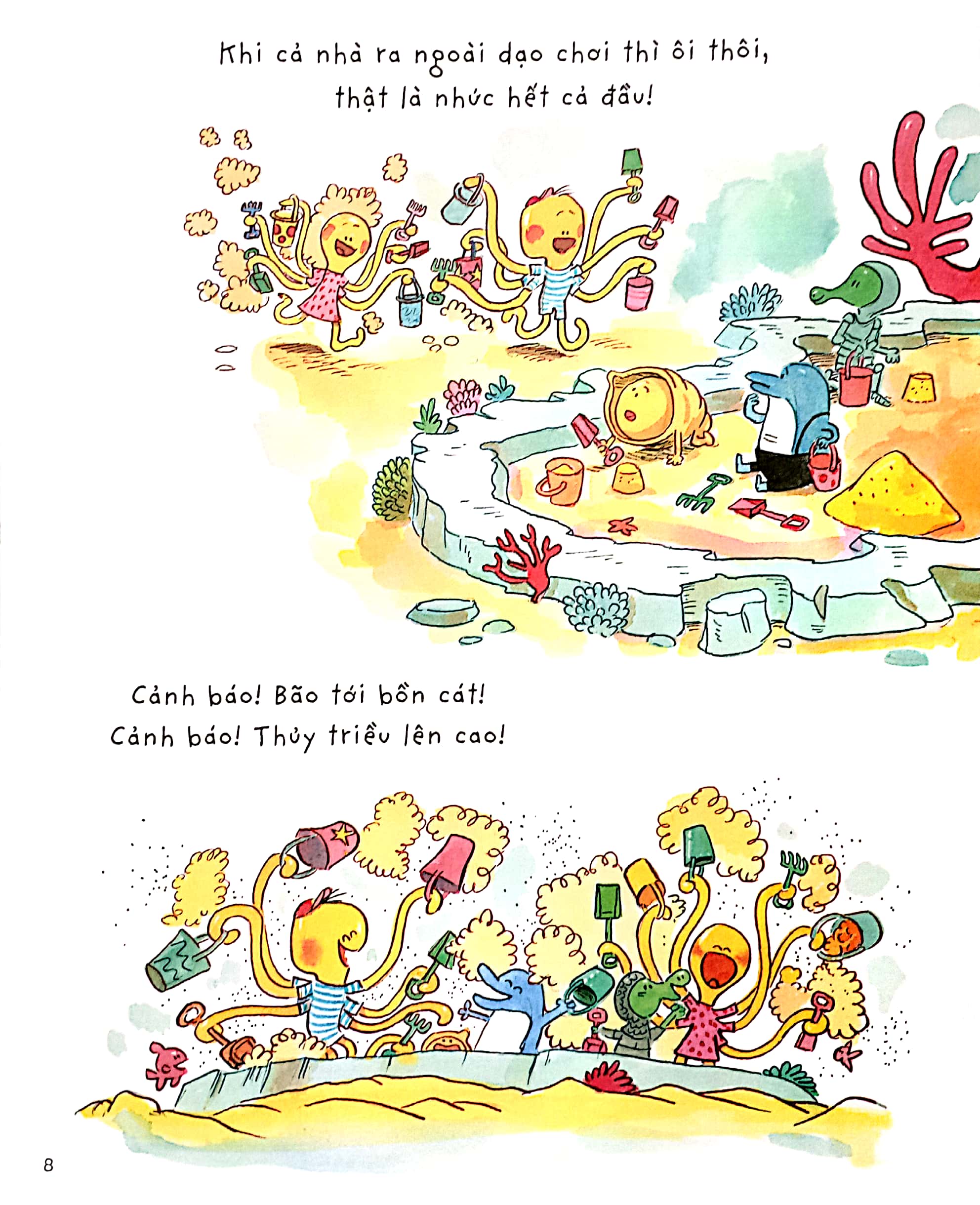 bạch tuộc bé bão