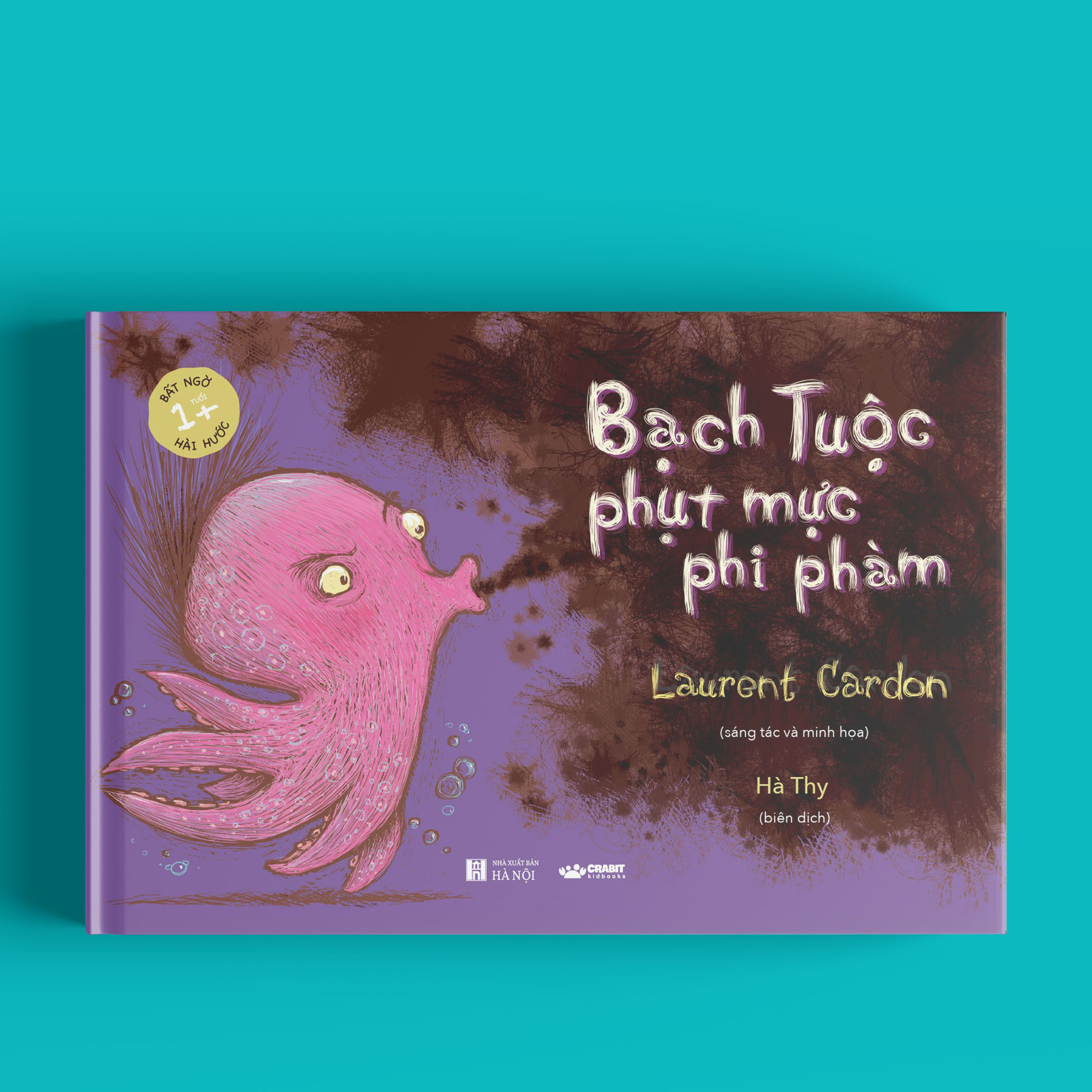 bạch tuộc phụt mực phi phàm - bìa cứng