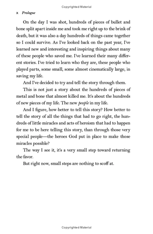 back in the game: one gunman, countless heroes, and the fight for my life