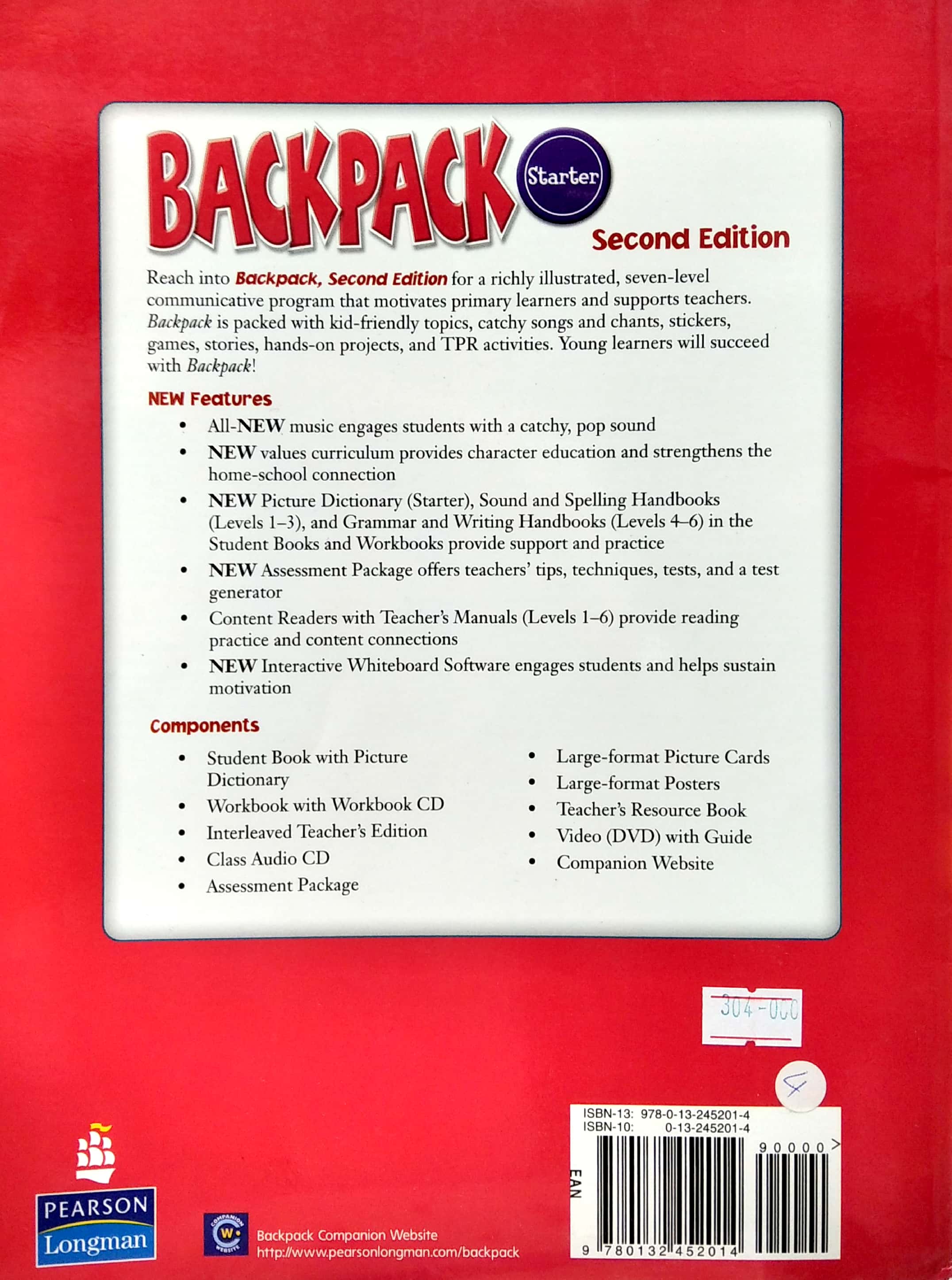 backpack sbk w/ cd-rom starter