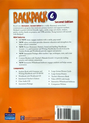 backpack: workbook book. 6