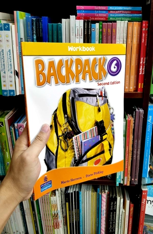 backpack: workbook book. 6