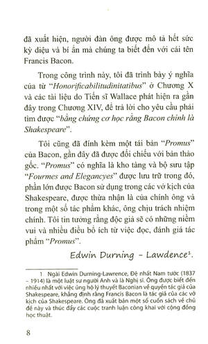 bacon chính là shakespeare