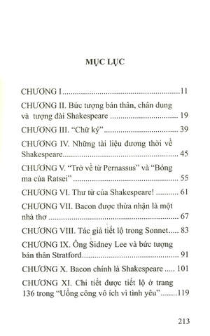 bacon chính là shakespeare