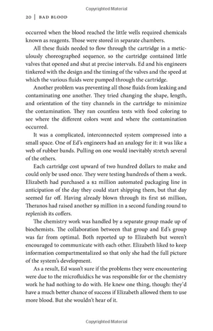 bad blood: secrets and lies in a silicon valley startup