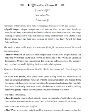 badass affirmations: the wit and wisdom of wild women