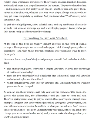 badass affirmations: the wit and wisdom of wild women