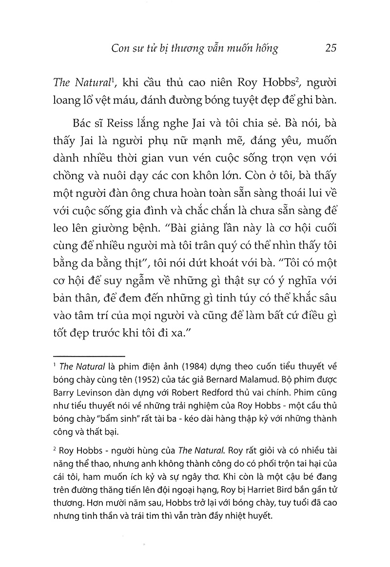 bài giảng cuối cùng