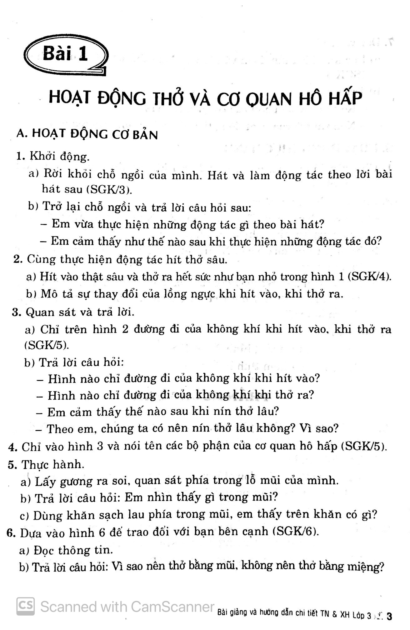 bài giảng & hướng dẫn chi tiết tự nhiên và xã hội lớp 3 (tái bản)