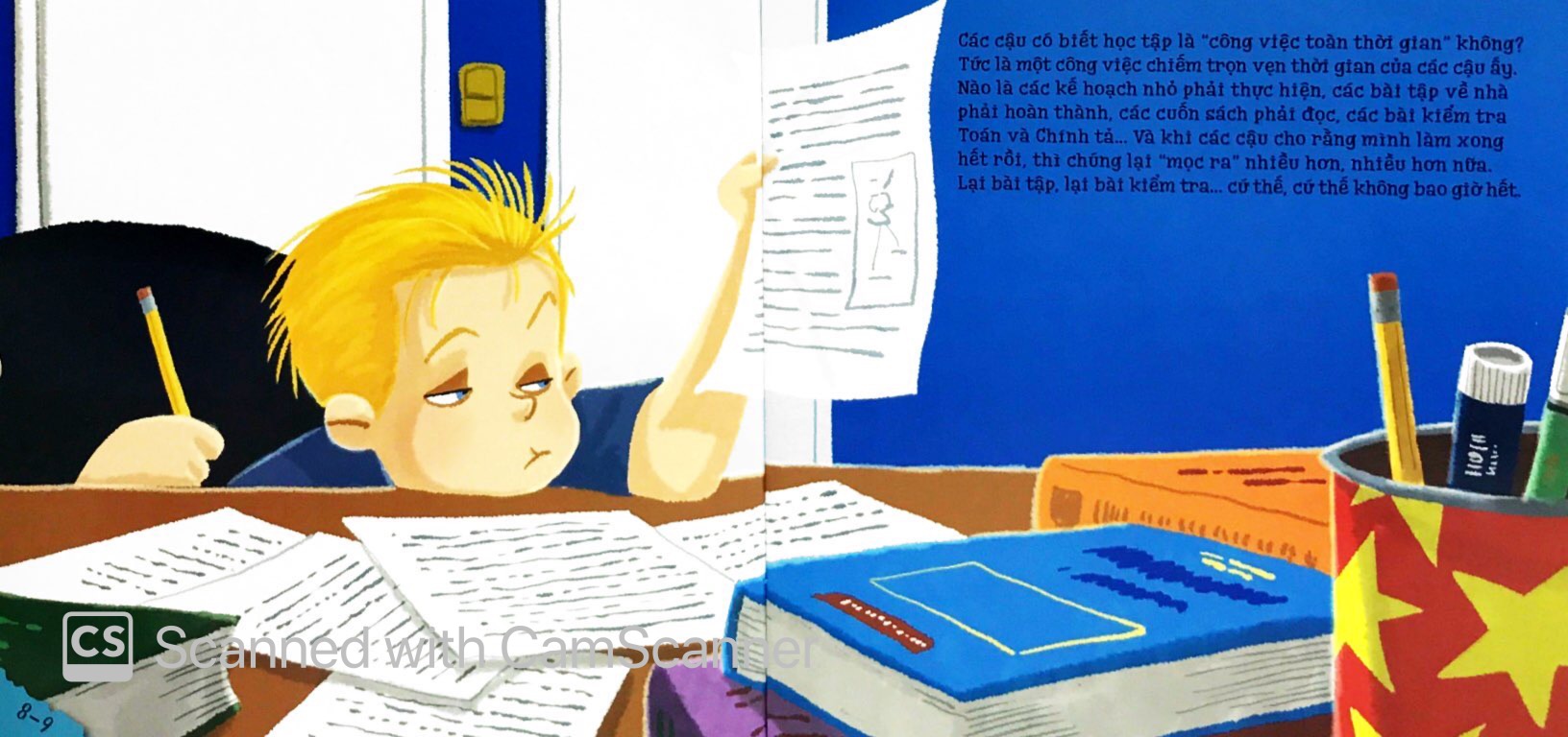 bài học cuộc sống - học hành đâu có gì vất vả!