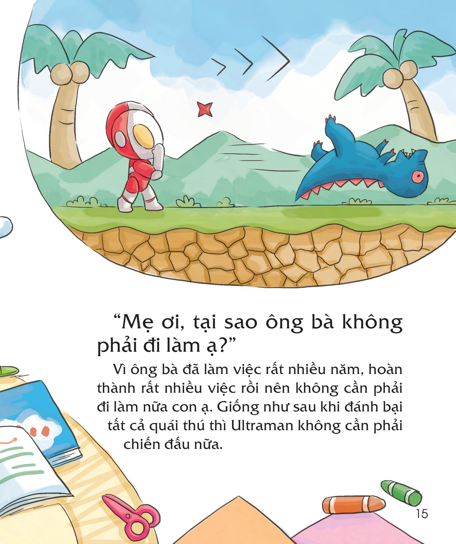 bài học đầu đời cho bé - con thích bố ở nhà cơ! - giúp trẻ hiểu lý do vì sao người lớn cần phải đi làm
