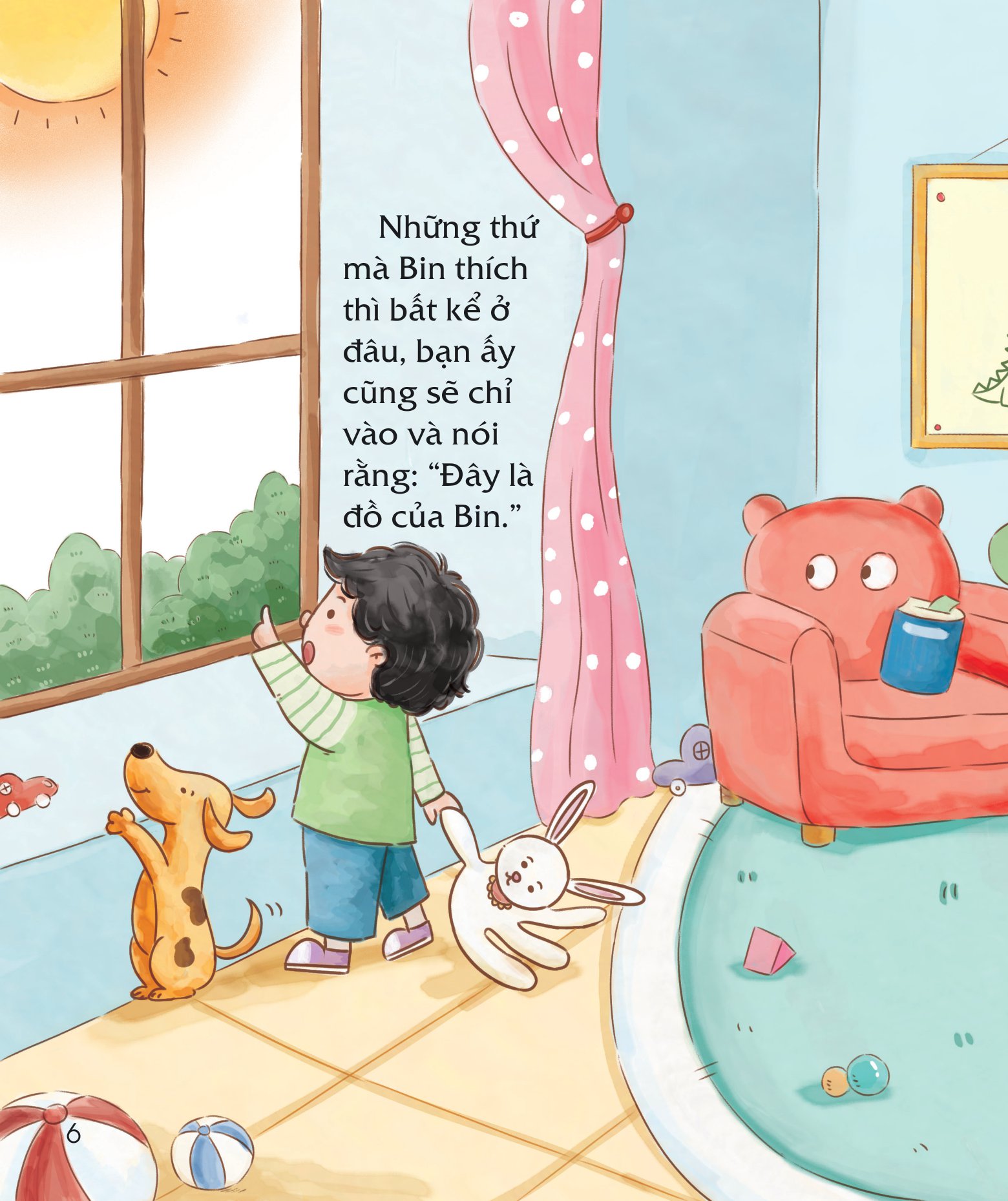 bài học đầu đời cho bé - không được đụng vào đồ của tớ! - giúp trẻ biết chia sẻ, nhường nhịn và không ích kỷ