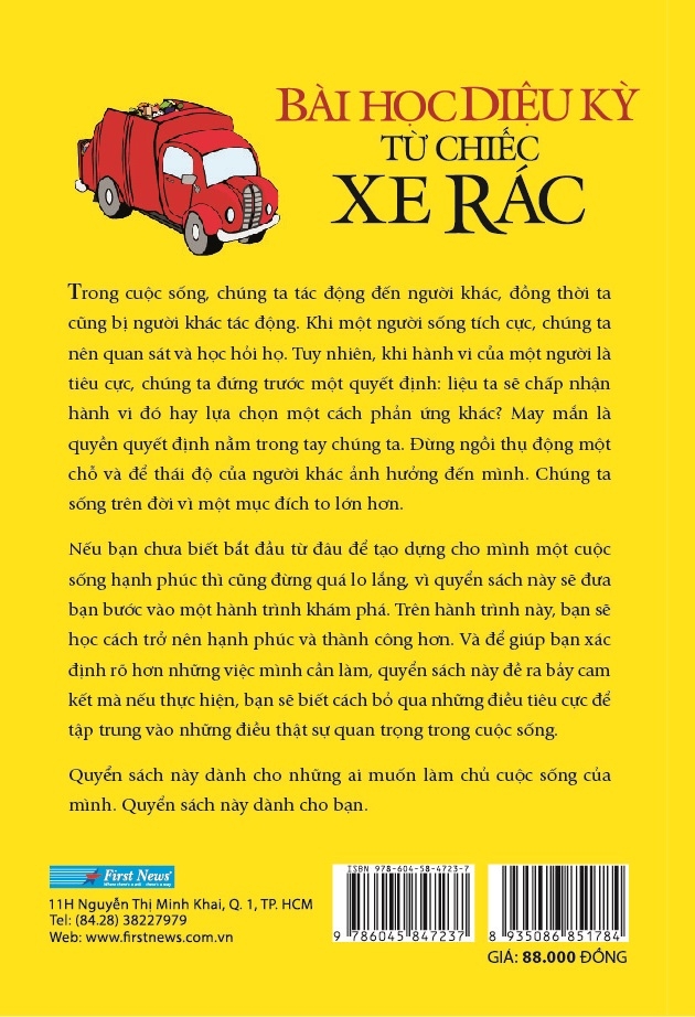 bài học diệu kỳ từ chiếc xe rác (khổ nhỏ) - phiên bản mới 2020