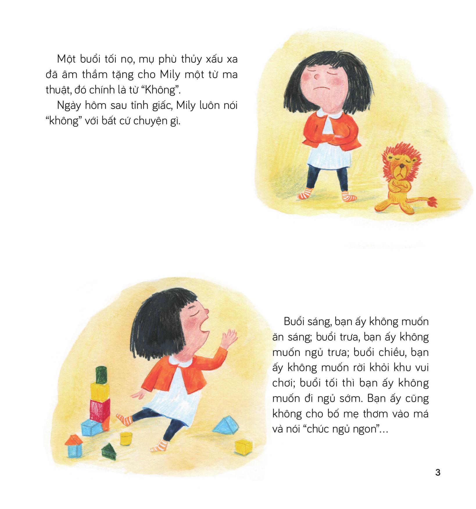 Bài Học Nhỏ Cho Trẻ Mầm Non - Bạn Mily Không Còn Nói “Không”