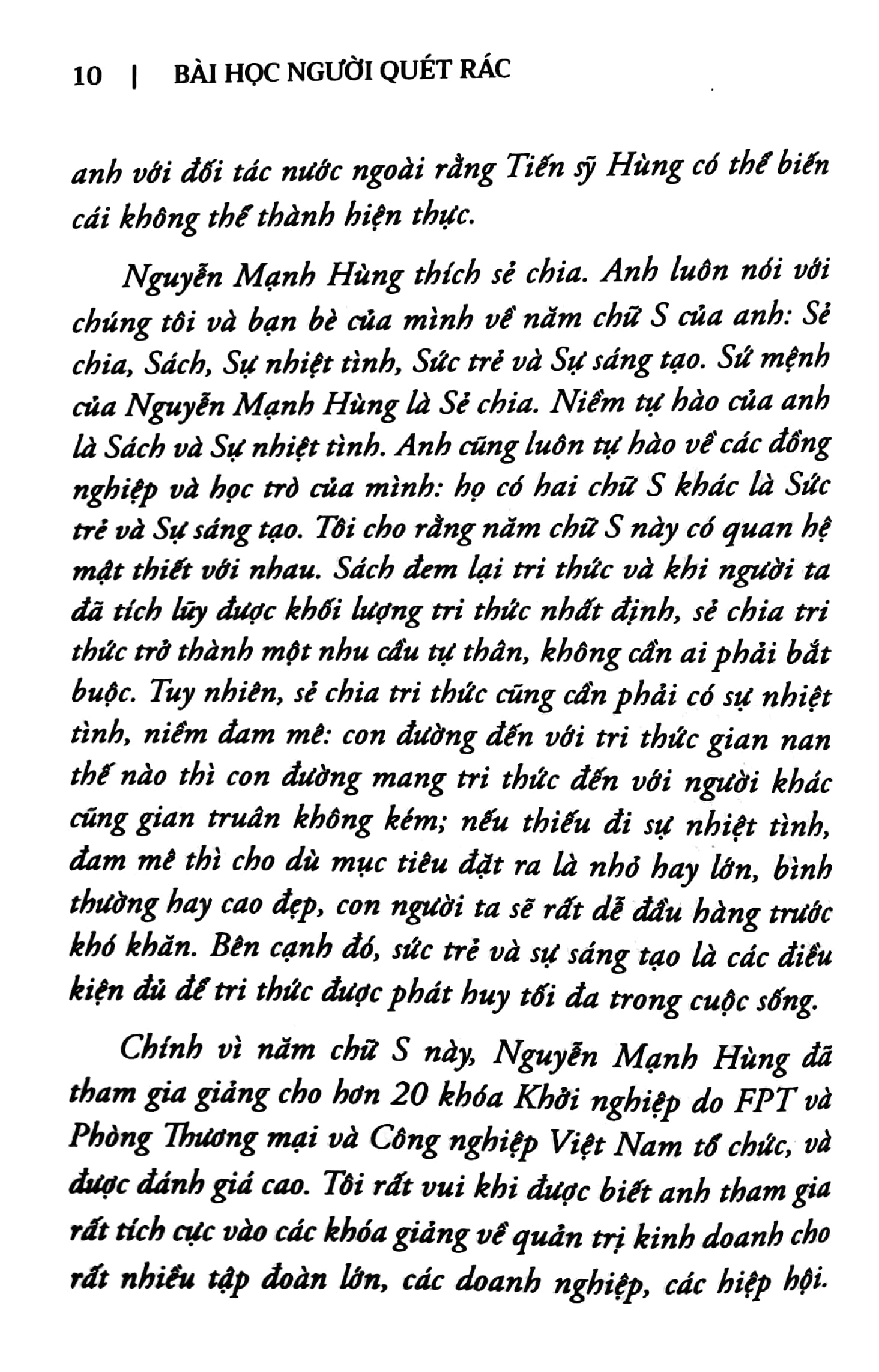 bài học từ người quét rác (tái bản)