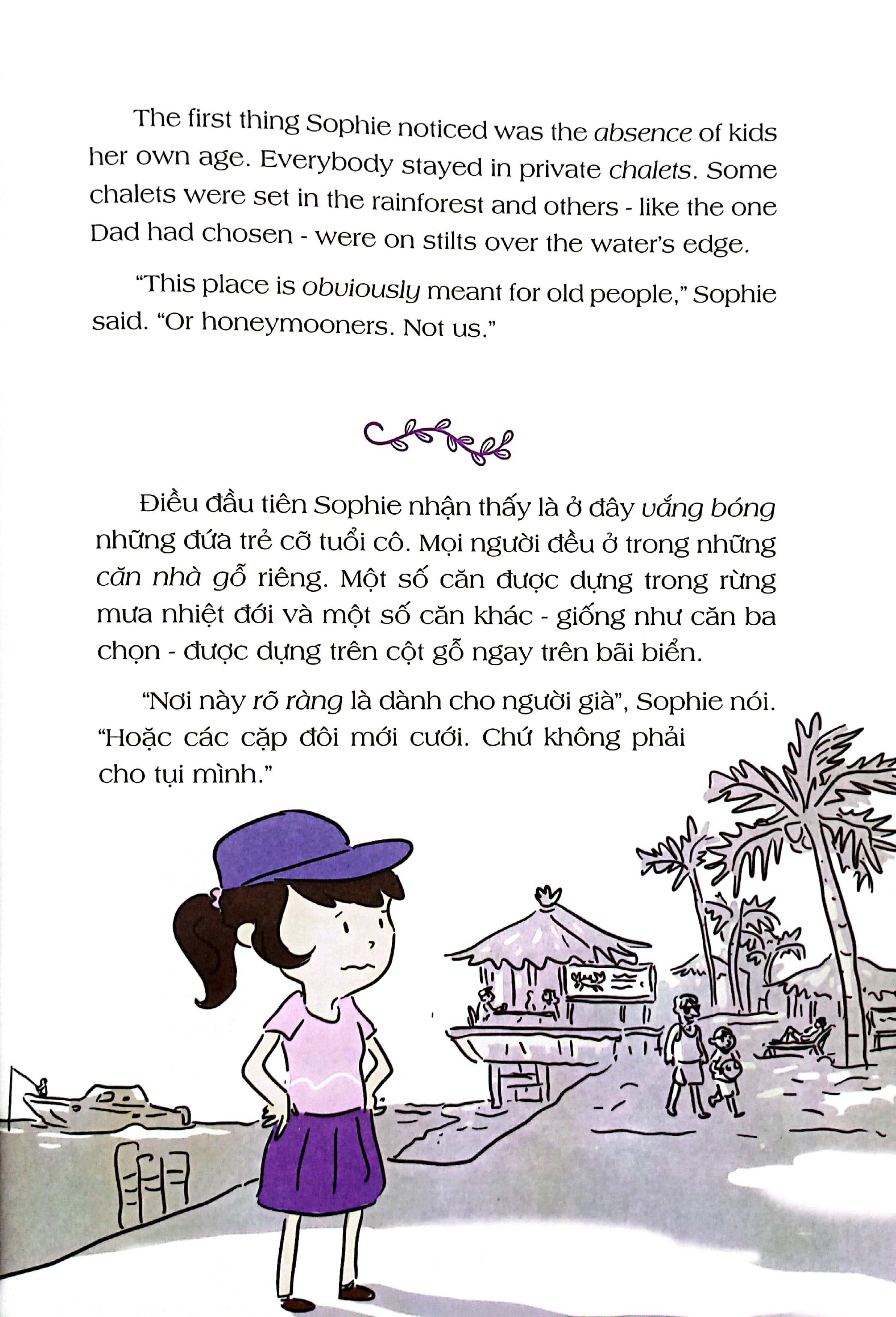 bài học về lòng biết ơn - khoảnh khắc thật lòng của sophie (song ngữ anh - việt) (tái bản 2024)