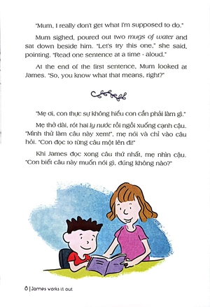 bài học về tính cần cù - james có thể làm được (song ngữ anh - việt) (tái bản 2024)