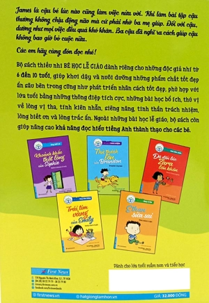 bài học về tính cần cù - james có thể làm được (song ngữ anh - việt) (tái bản 2024)